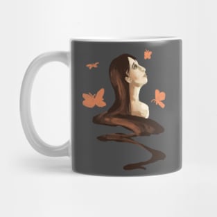 Butterflies in the night Mug